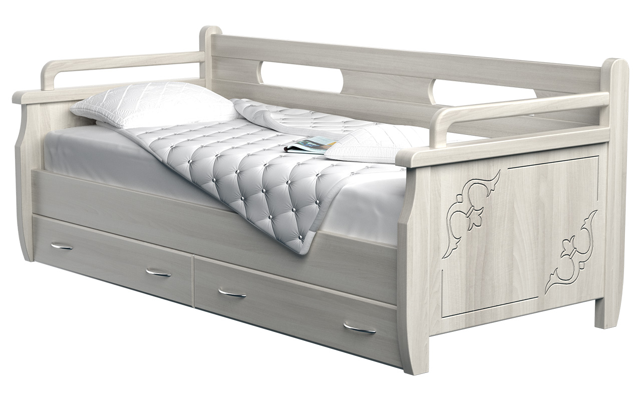 фото: Кровать DreamLine Из массива Тахта 2 90x200 см
